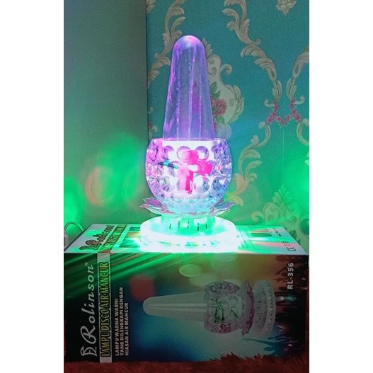 AIR MANCUR Lampu Disco Air Mancur Rolinson RL-356 / Lampu Hias Warna Warni