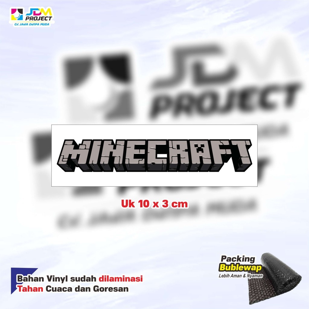 

Cetak Kilat - Sticker Game Esport Gaming Minecraft Among Us