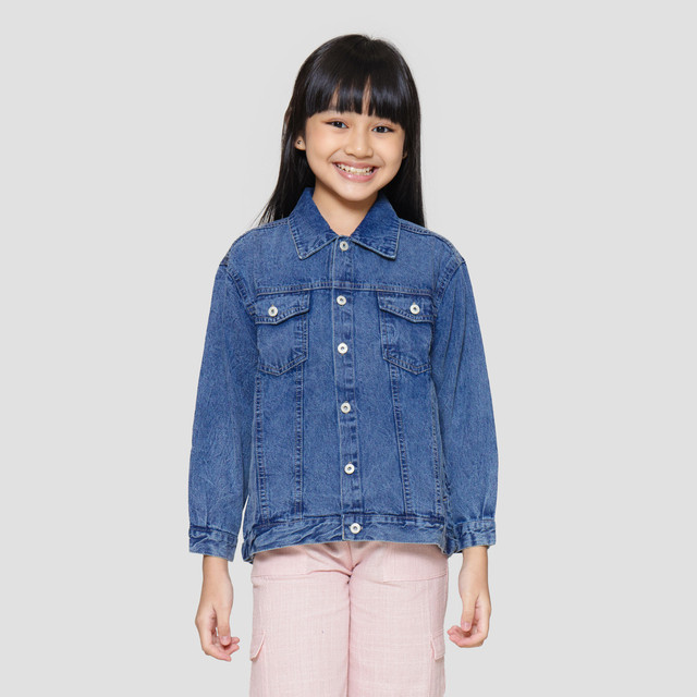 Little M Jaket Denim Anak Perempuan 121226932