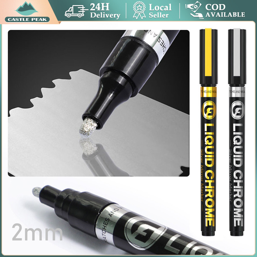 

Spidol Permanen Marker Metallic Chrome Waterproof 2mm 2 Varian Warna Spidol Permanen Marker Metallic Chrome 2 mm