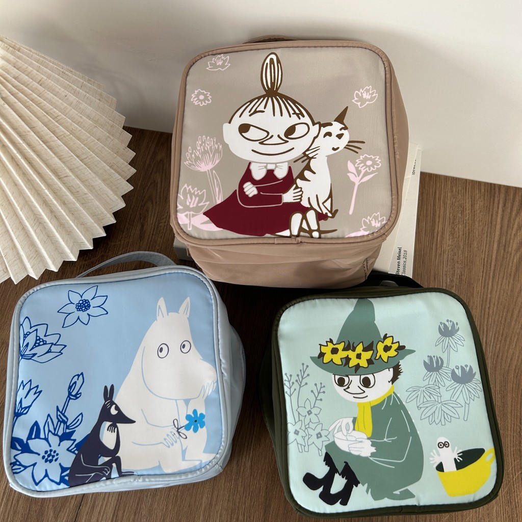 Moomin Little My Snufkin Cosmetic Bag | Tas make up Moomin