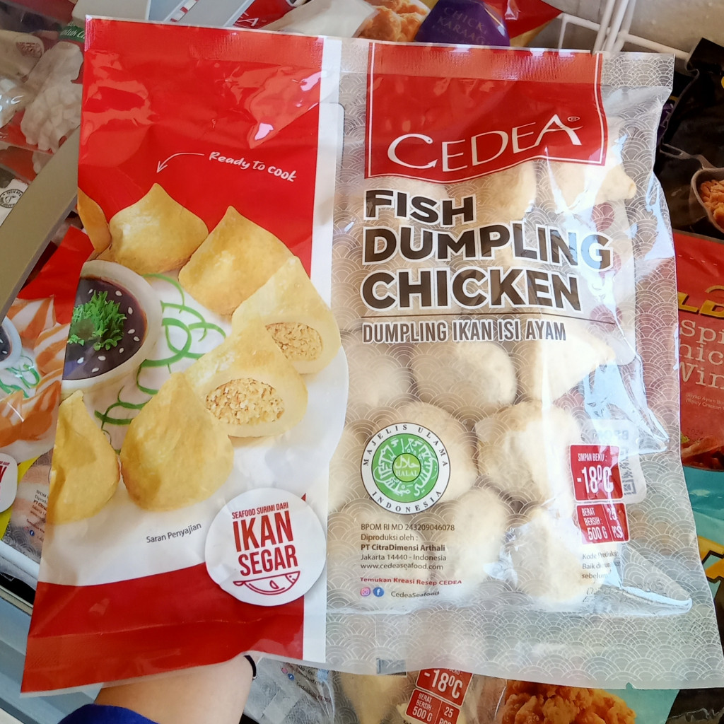 

Cedea Premium Dumpling Chicken 500gr