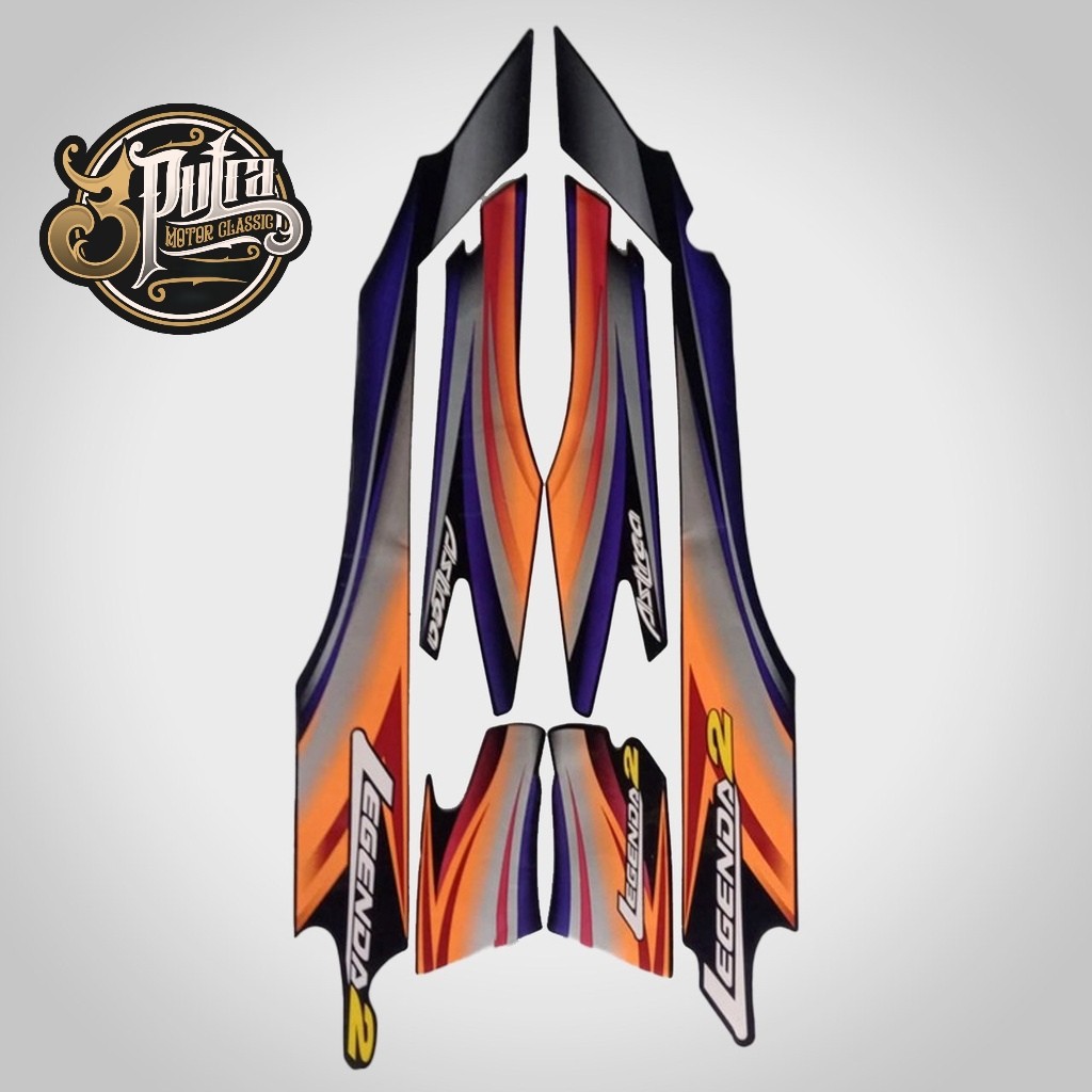 STRIPING STANDART ASTREA LEGENDA 2 2002 - STIKER MOTOR HONDA LEGENDA 2 2002 STRIPING STANDART LEGEND