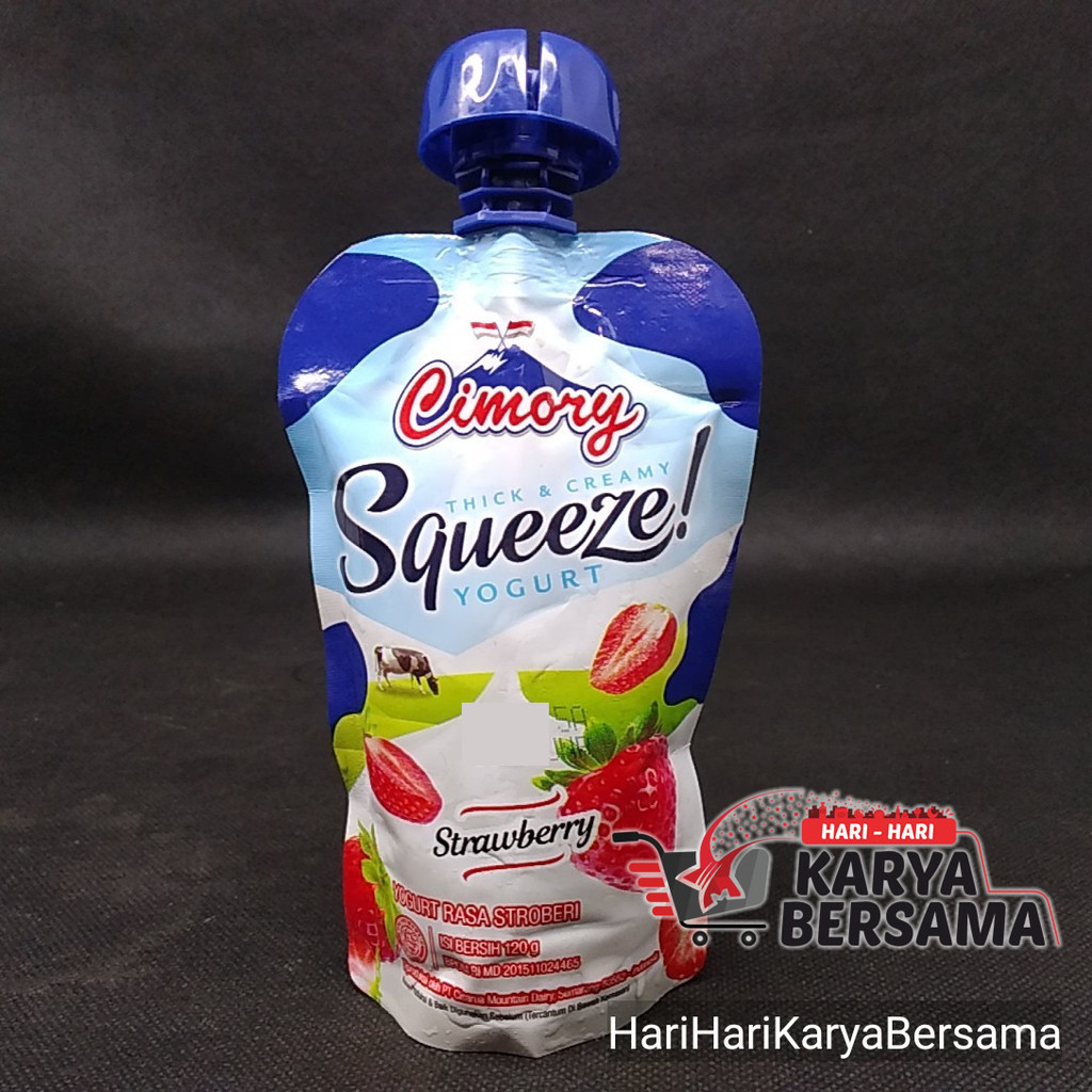 

CIMORY SQUEEZE YOGURT STRAWBERRY 120GR