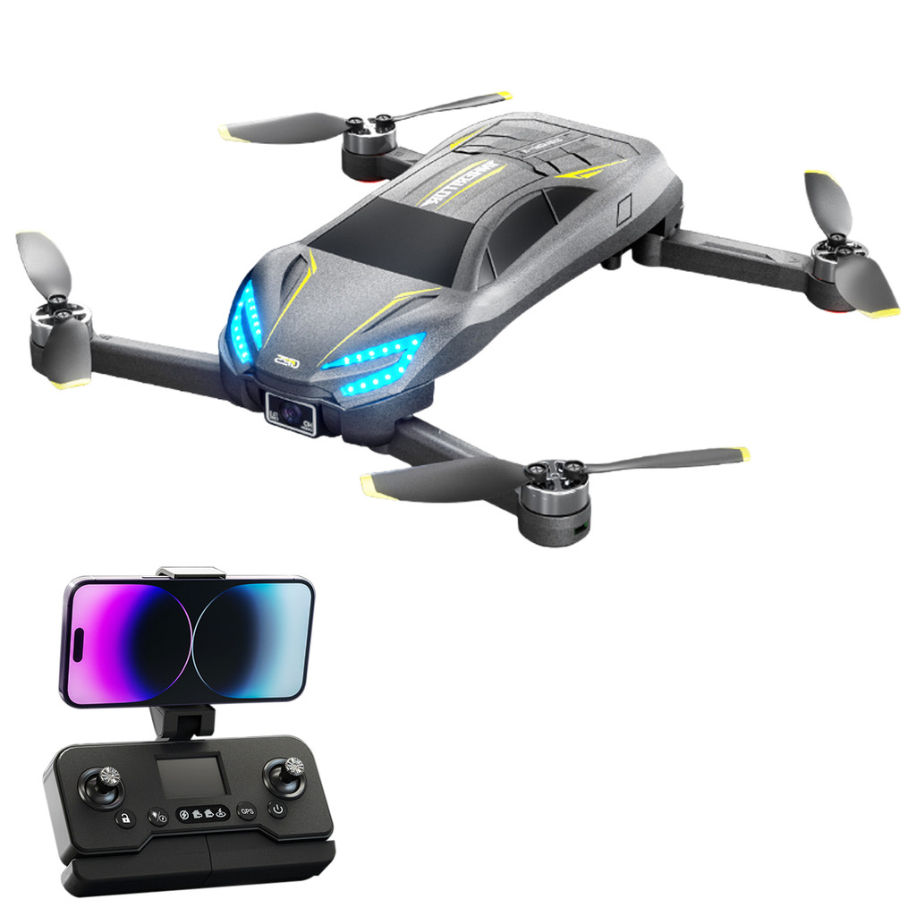 

D12 Remote Control Quadcopter with Dual Camera 8K Flying Car Plane Brushless Motor with Optical Flow Positioning for Kids Adults