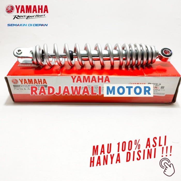 SHOCKBREAKER SHOCK BELAKANG SILVER MIO M3 125, FINO 125 ASLI YAMAHA BERKUALITAS