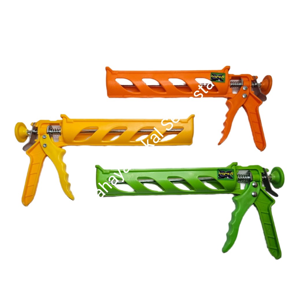 Tembakan Lem Silikon Bahan PVC Alat Dorong Lem Silicone