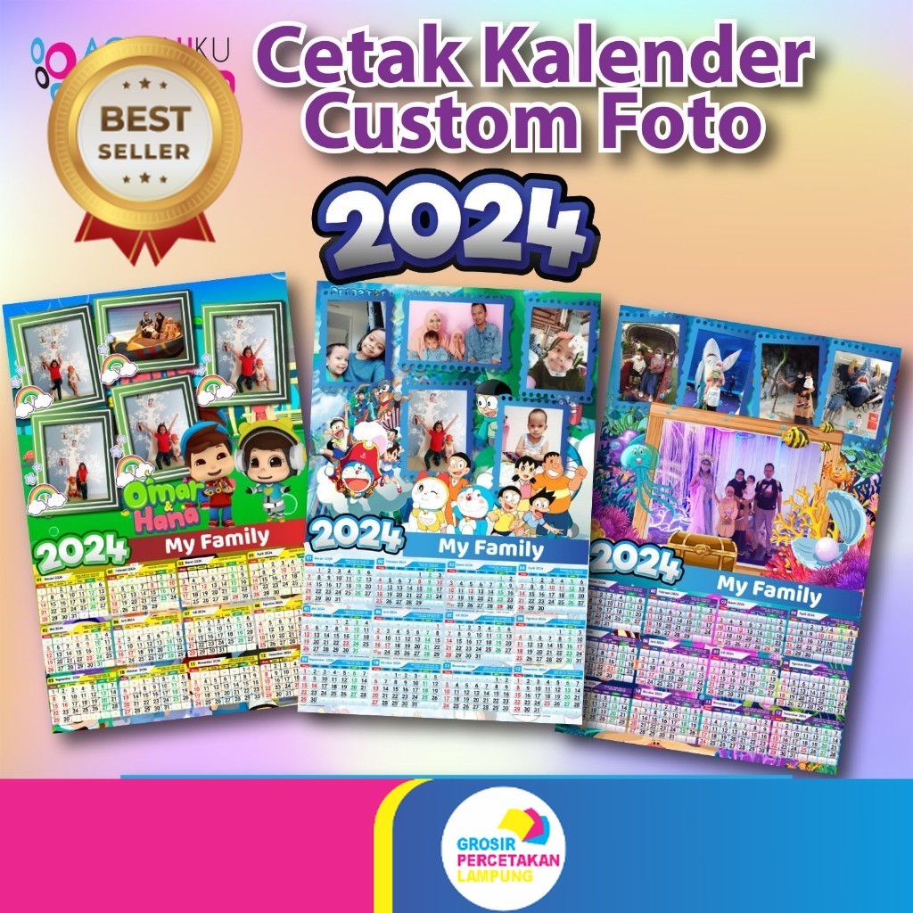 

Promo!!! (BISA COD) Kalender Foto 2024 (CUSTOM) - KALENDER DINDING 2024 KUALITAS TERBAIK