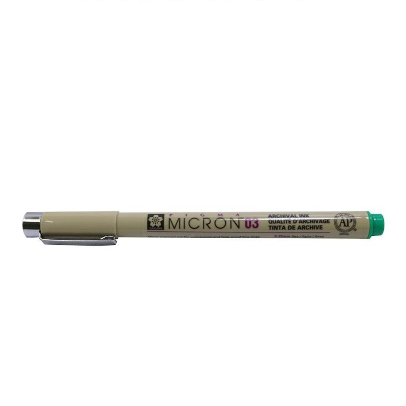 

Gramedia Surabaya - BALLPOINT SAKURA PIGMA MICRON 03 XSDK03-29 GREEN