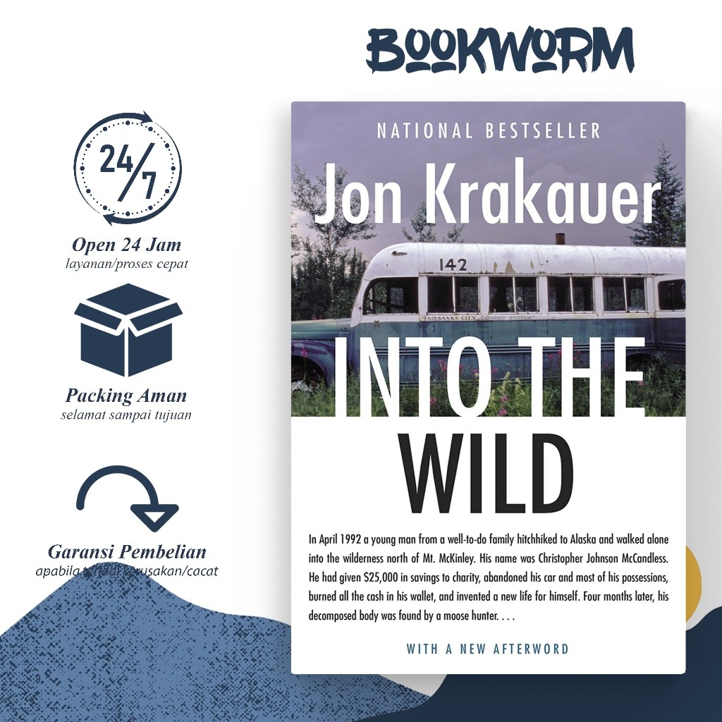 Into the Wild by Jon Krakauer (English)