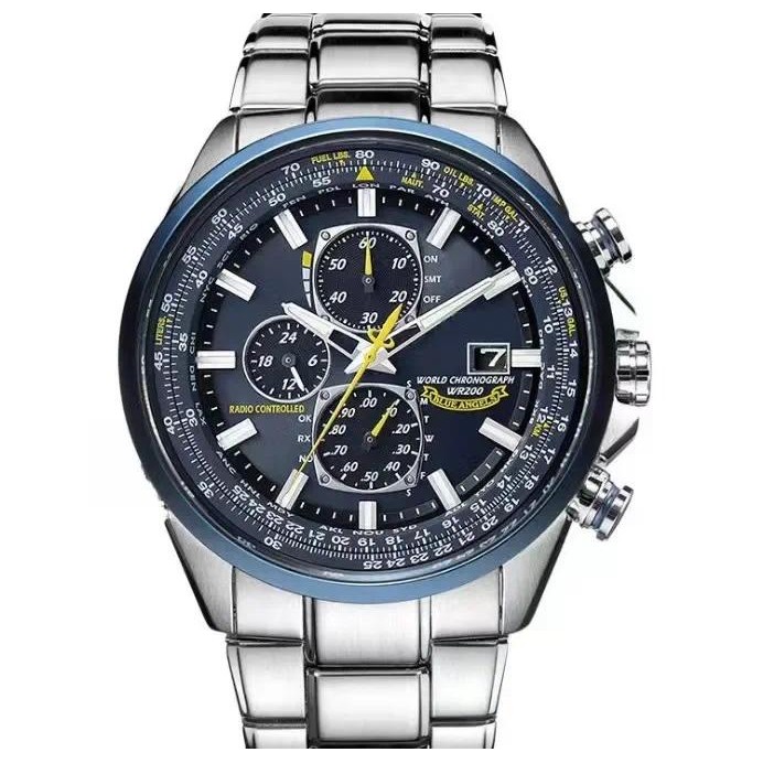 jam pria Citizen New Luxury Men Quartz Wristwatches Waterproof Automatic Watch Stainless SteelSports