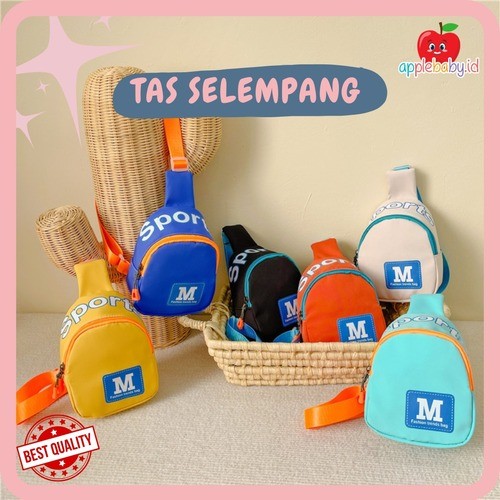 Tas Sporty Anak Cowok Selempang Import Original Tas Anak Laki Laki Keren Original