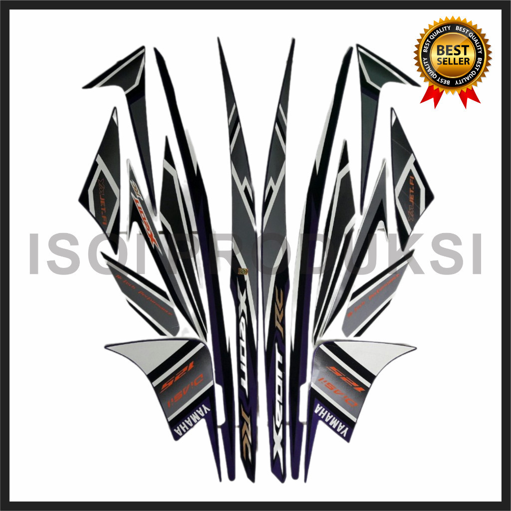 STIKER STRIPING STANDAR XEON RC 2013
