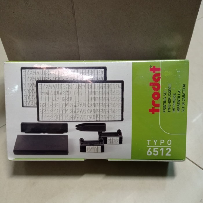

Trodat Typomatic 6512 Ukuran Karakter 12mm