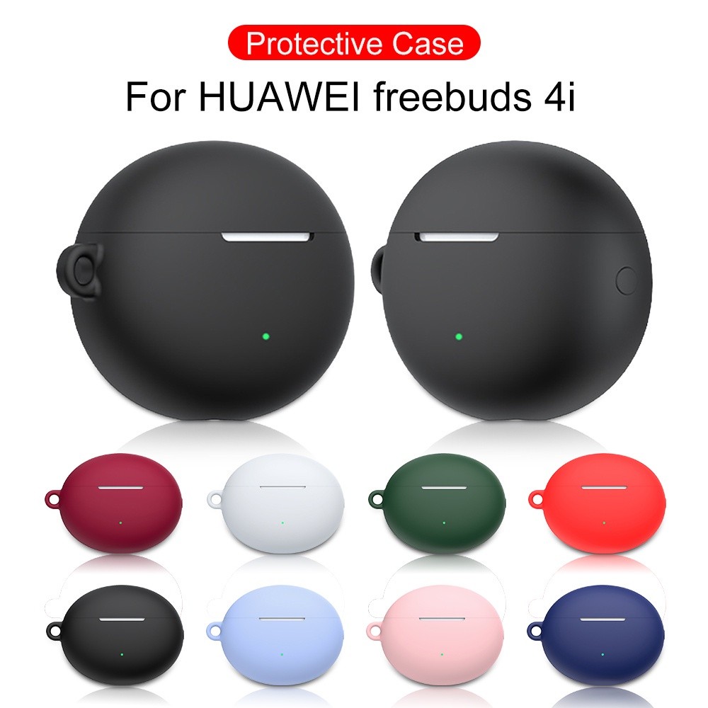 Soft Case Silikon TWS Huawei Freebuds 4i + carabiner