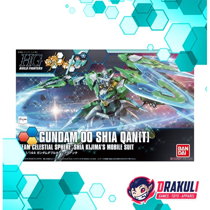 Drakuli HQ BANDAI HGBF Gundam OO SHIA QAN[T]