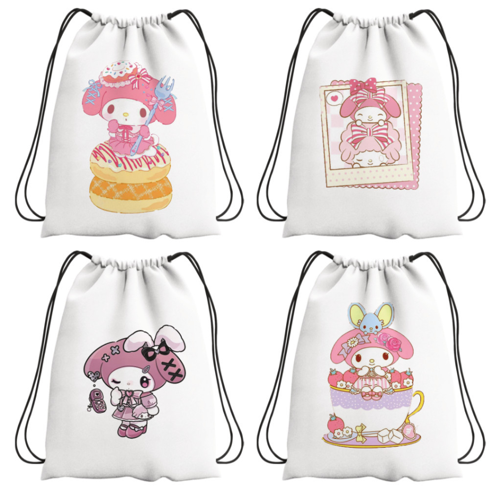 Tas Anak TAS SERUT MELODY- tas sekolah kece tas korea DTF BISA CUSTOM