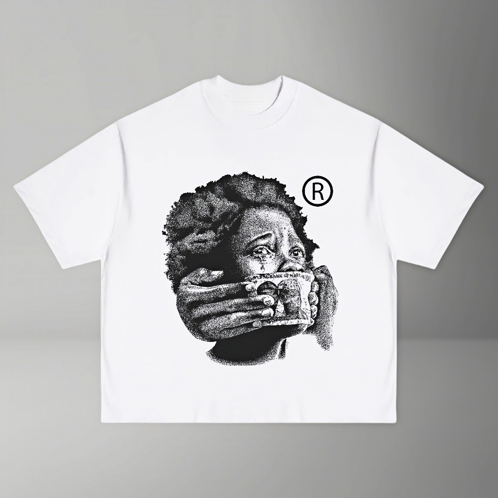 Lessegos Boxy Tshirt Zorlac Heavyweight 16s Putih