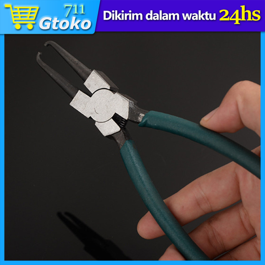 Tang Pembuka Cabut Pipa Tangki Injeksi Selang Bensin Mobil Karbon Baja Fuel Hose Clamping Pliers
