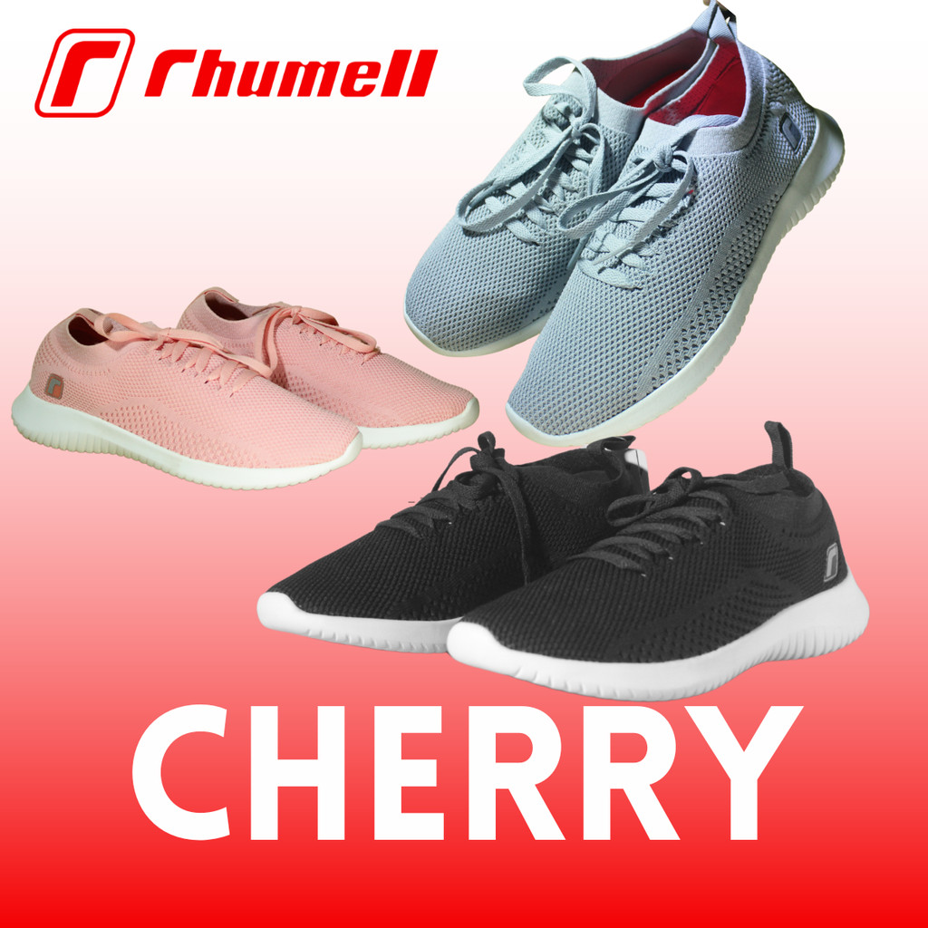 RHUMELL CHERRY - SEPATU RUNNING WANITA ORIGINAL ALLSUPERSTORE