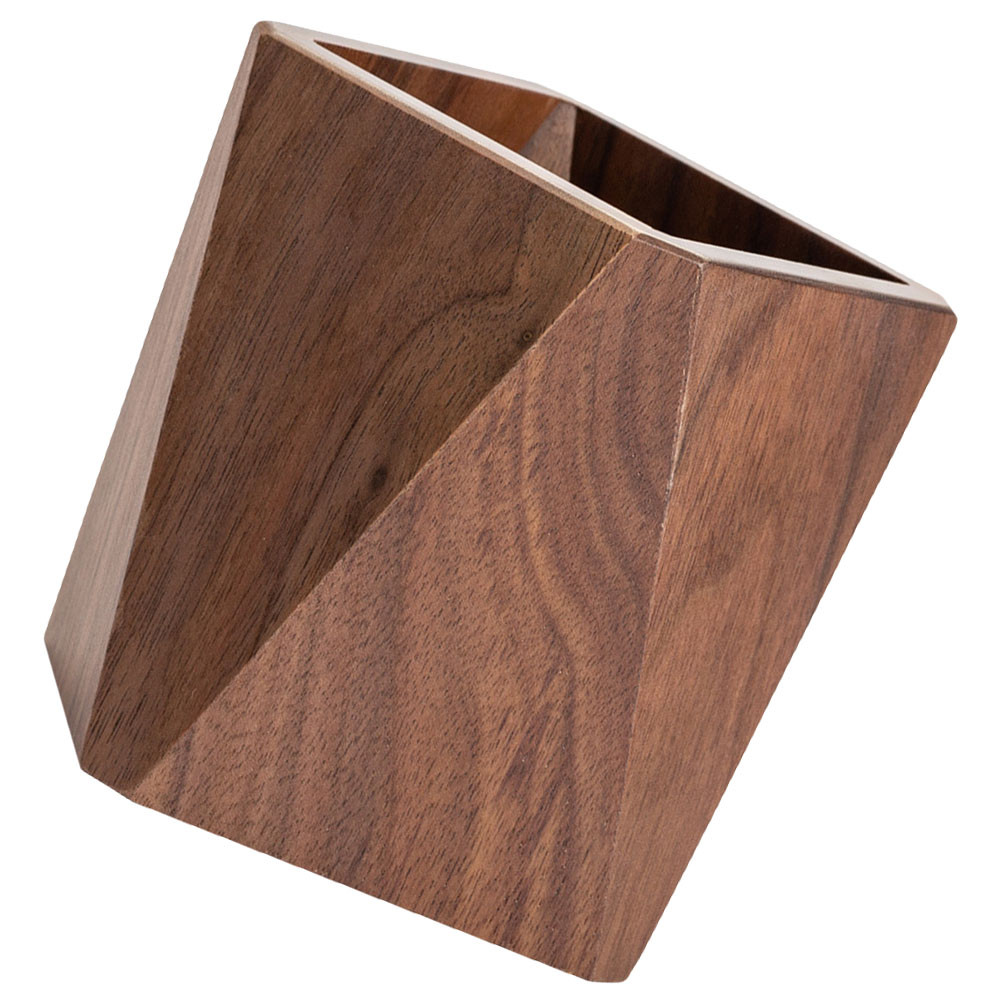 

Solid Wood Pen Holder Office Accessories Wooden Containers for Organizing Creative