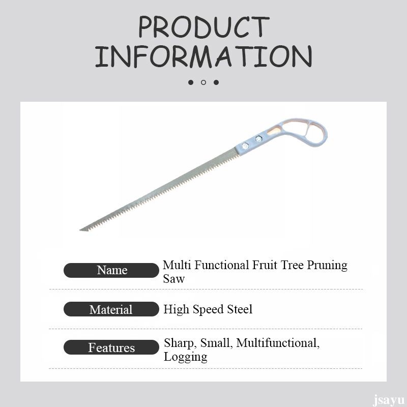 

（QXJ)Gergaji Pemangkas Pohon Buah Multifungsi Gergaji Penebangan Taman Gergaji Swallowtail Mini