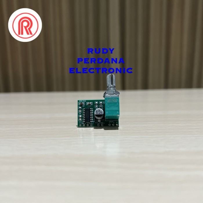 O99 PCB MODUL DIGITAL AUDIO AMPLIFIER STEREO 5V 2 CH 3W PAM8403 POTENSIO