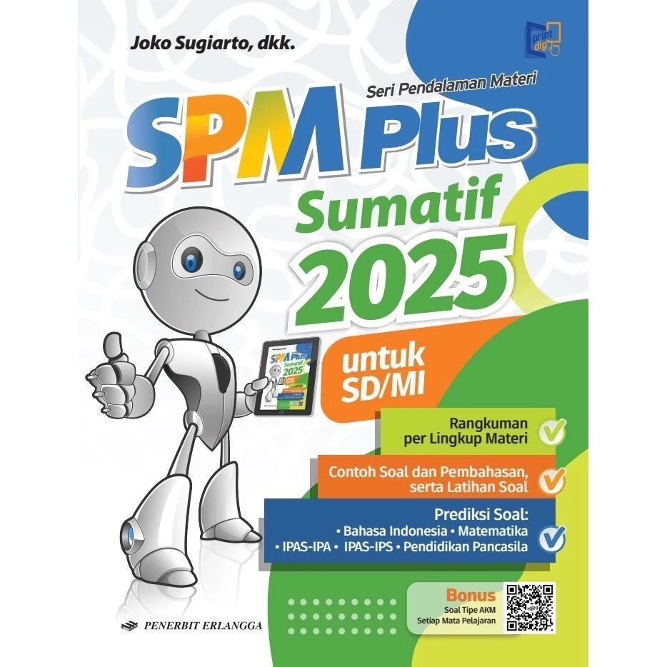 Buku SPM Plus Sumatif 2025 Kelas 6 SD/MI Kurikulum Merdeka