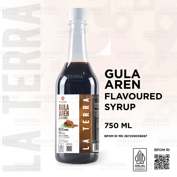 

Syrup Gula Aren Flavor Minuman Sirup Rasa Gula Aren 750 ml La Terra