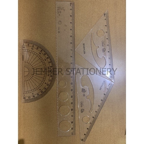 

(1set) Penggaris Set Plastik (Bungkus Plastik)