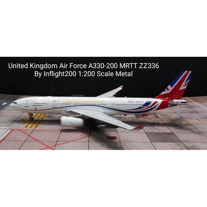 Pesawat Terbang United Kingdom Air Force A330-200 MRTT ZZ336  Inflight200 1:200 Scal Diecast