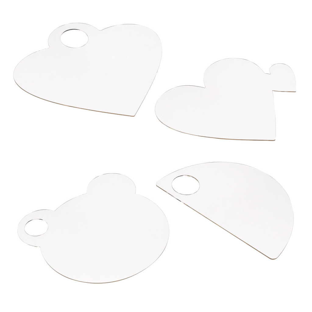 

2/3Pcs Acrylic Transparent Paint Tray Palette Clear Paint Pallet with Thumb Hole for Watercolor Gouache DIY Art Craft Painting
