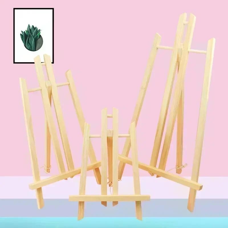 

Classroom Students Artist Exhibition Art Craft Wooden Display Stand Holder Painting Easel Shelf