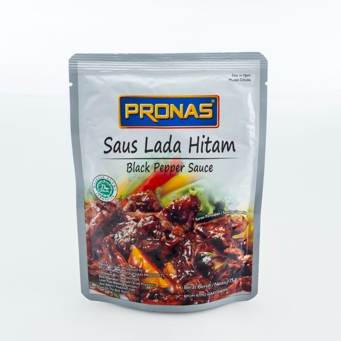 

NEW ITEM PRONAS SAUS LADA HITAM 175G BAHAN MASAK