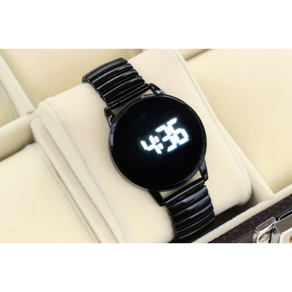 Promo jam tangan pria dan wanita toch screen rantai (35mm)