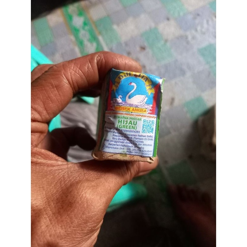 

Pewarna Makanan Warna Hijau Cap Bebek Angsa