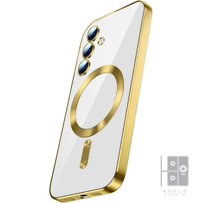 Bunso ARGUS Soft Case For Samsung S24 FE S24FE 5G Clear Magsafe Plating Slim Cover SoftCase Casing S
