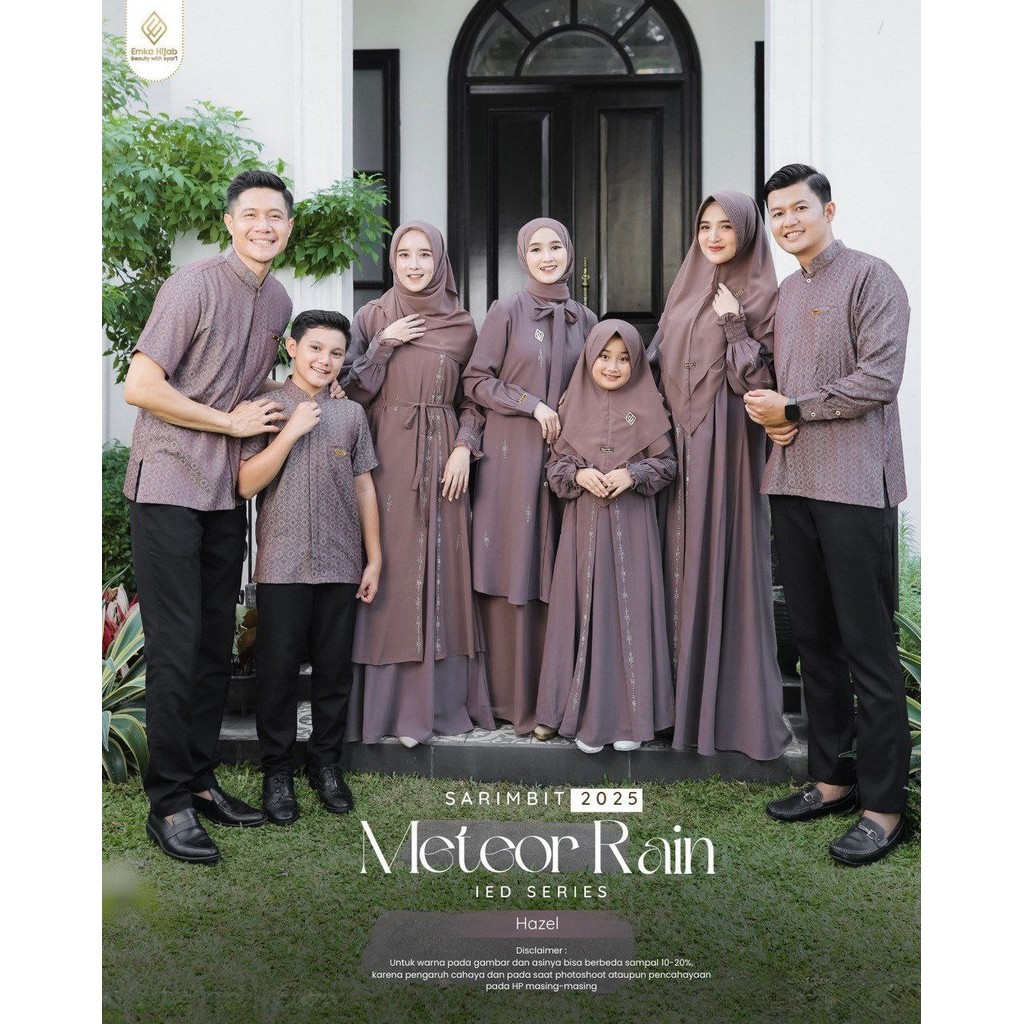 Sarimbit Meteor Rain Warna Hazel Emka Hijab