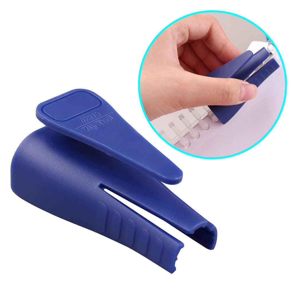 

KW-trio Plastic Binder Ring Opener for Loose Leaf Binders Binding Spines Combs Opening and Closing
