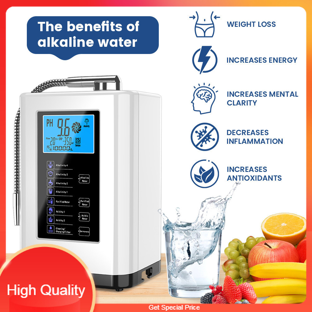 THE BEST Alkaline Water Machine Ionizers PH Water Device Alkaline Water Dispenser 5 Plate Platinum C