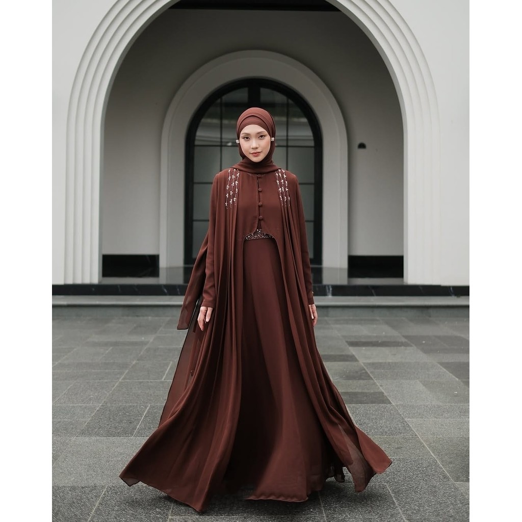 Gamis Wanita Terbaru 2026 Dress Keluarga Pakaian Dewasaa Model Remaja Baju Kekinian Viral Korean Sty