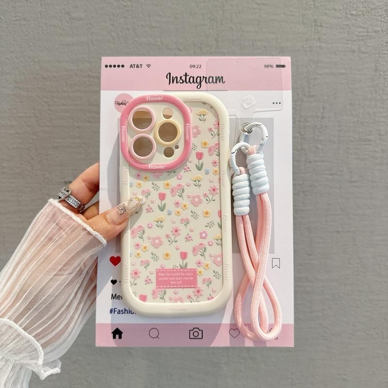 CUCI GUDANG <30% Diskon> MoeCase Studio For Infinix Floral Cute Case - Softcase / Casing Hp Infinix
