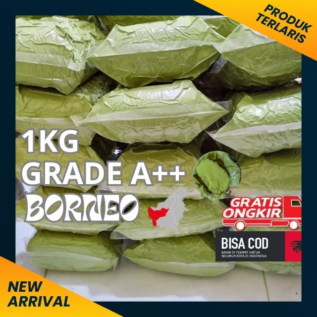 

Kalbar Green Green Teh Kopi Alam Kalimantan A+++ 1kg