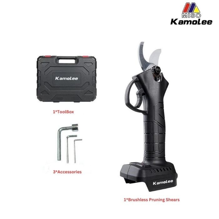 

Kamolee Alat Pemotong Ranting Pohon Cordless Pruner Shears 5000Mah - Set No Battery