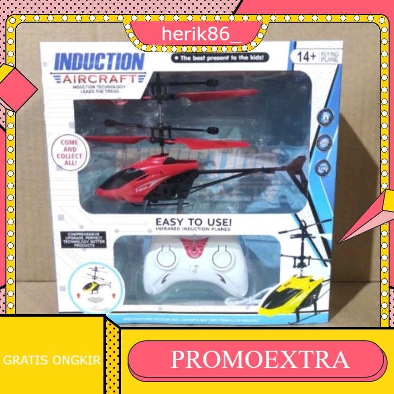 Mainan Anak Drone Helikopter Remote KontrolMainan Anak Helikopter Tangan Drone