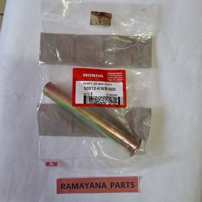 Shaft RR Brake Pivot Blade Karbu 50512KWB600