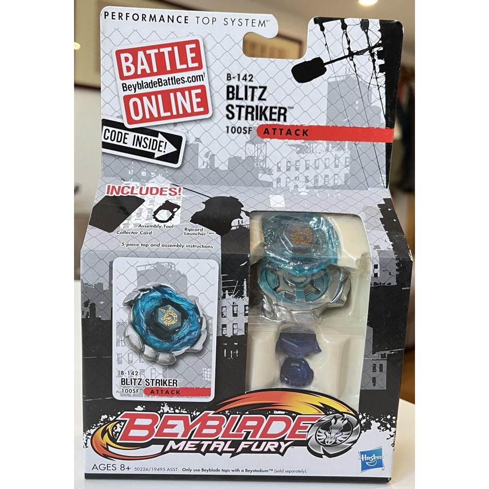 BEYBLADE B-142 BLITZ STRIKER 100SF