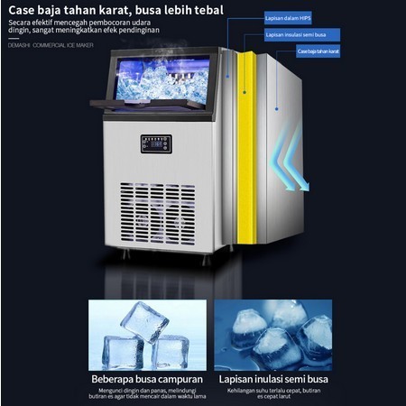 Mesin Pembuat Es Batu Kristal/Mesin Es Pembuat Es Batu Kristal Mesin Pembuat Es Batu