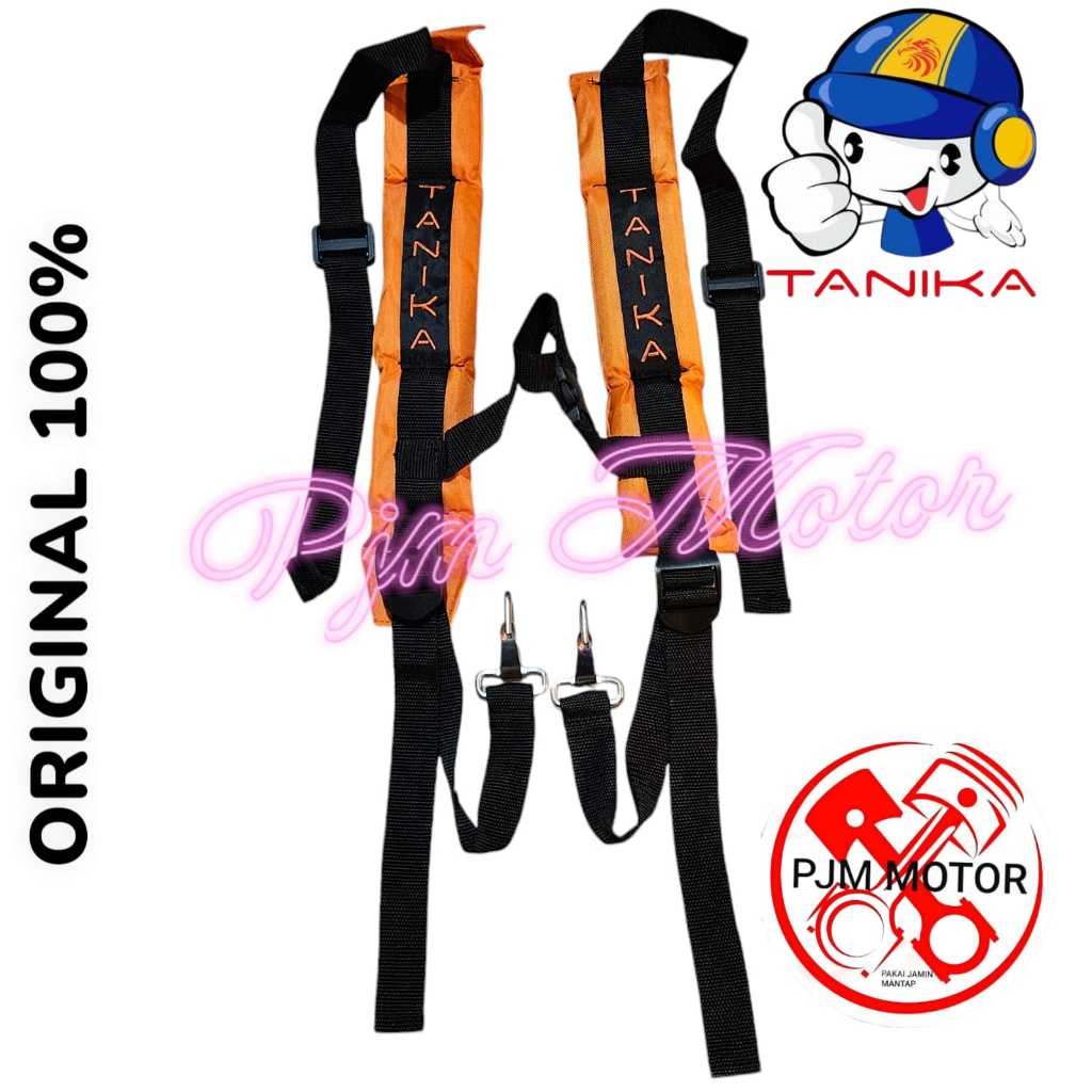 

TANIKA 328 ER TALI GENDONG belt pack tali sandang mesin potong rumput MEREK TANIKA ORIGINAL 318 338 amplas