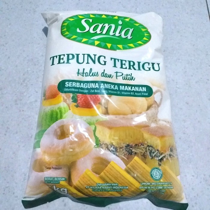 

TERLARIS Tepung Terigu Sania 1 Kg